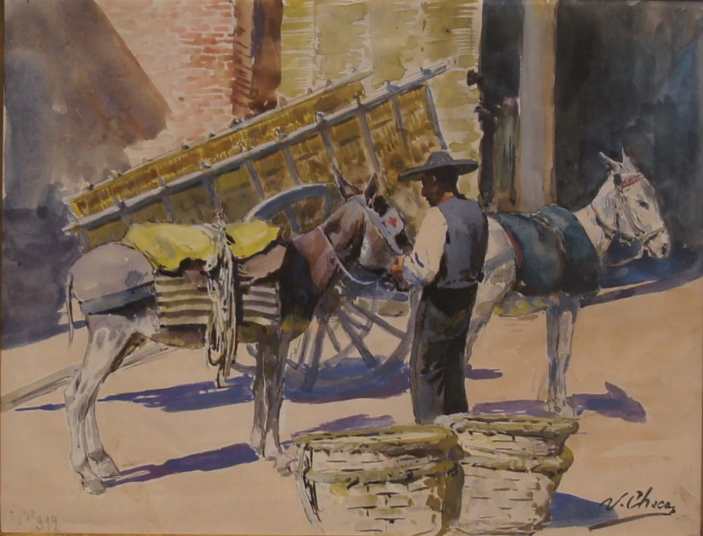 Ulpiano Checa - Il vendemmiatore di Colmenar, Museo Ulpiano Checa, Colmenar de Oreja